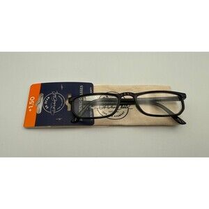 ICU Eyewear Dr. Dean Edell Calexico Black Reading Glasses +1.50Magnification